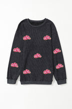 Glitter Cowboy Hat Pullover