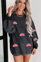Glitter Cowboy Hat Pullover